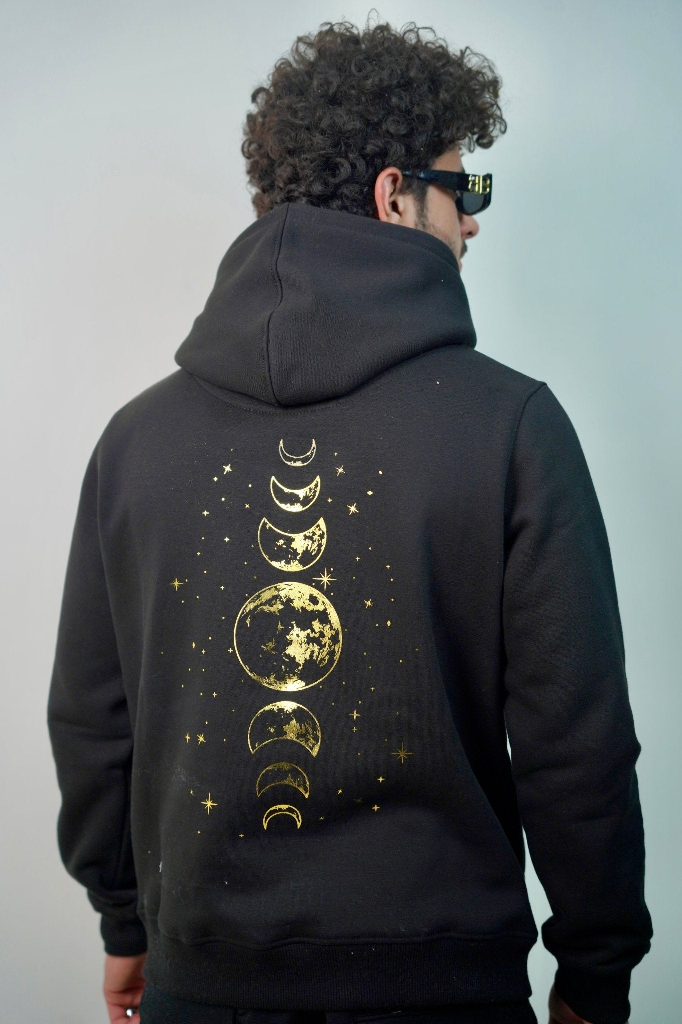 The Moon Hoodie - BLK