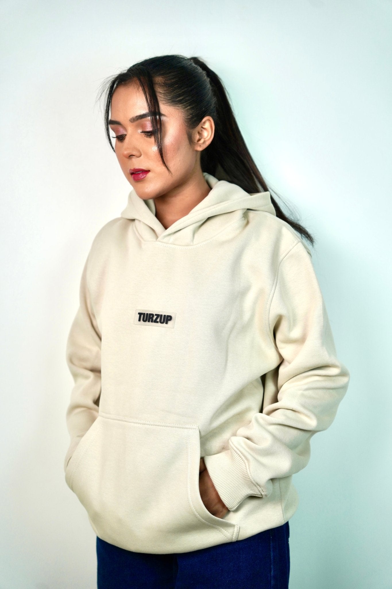 The Moon Hoodie - White